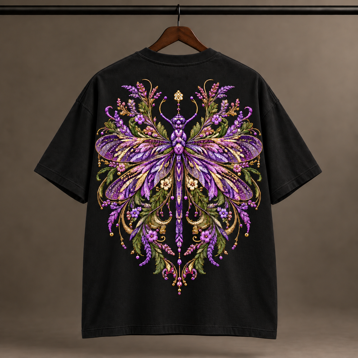 THE VIOLET SPELL NOIR TEE