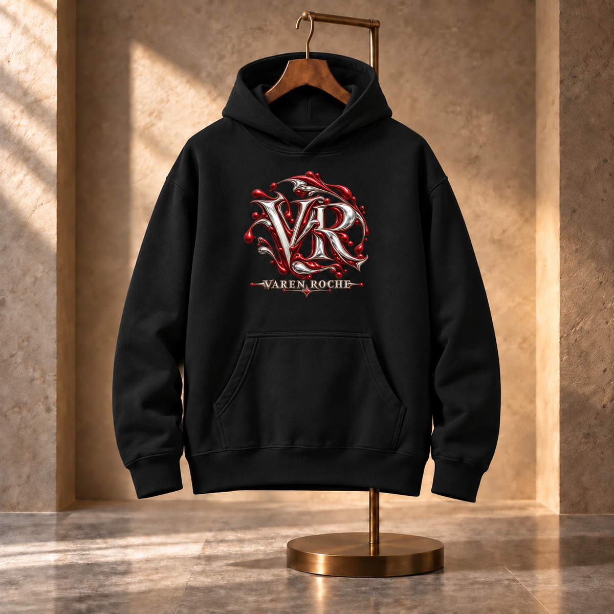 The Ruby Trace Blackout Hoodie