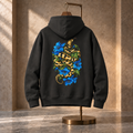 THE SERPENT BLOOM ONYX HOODIE