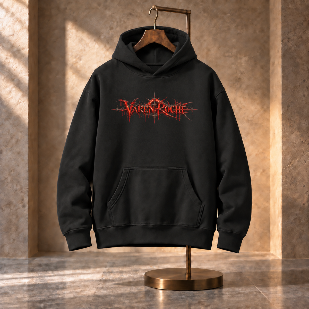 THE LUCIFER’S HALO OBSIDIAN HOODIE