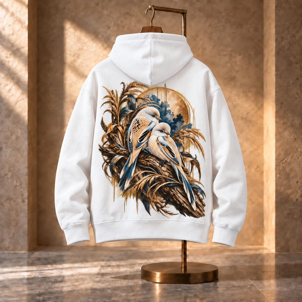 Amber Duet Ivory Dawn Hoodie