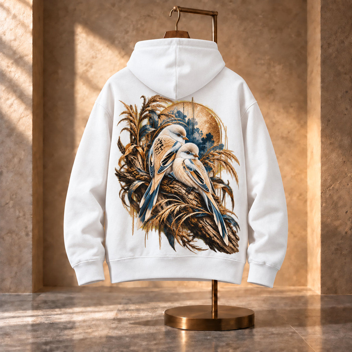 Amber Duet Ivory Dawn Hoodie