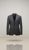 Graphite tailored blazer